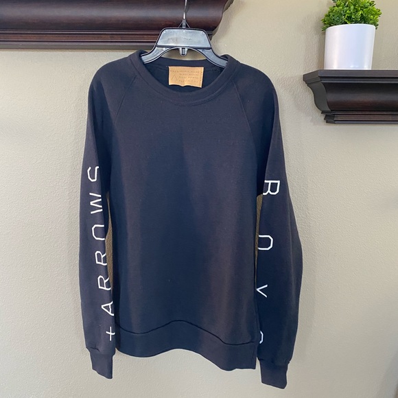 Boys + Arrows Champ Sweatshirt in Obsidian - size Medium - Picture 1 of 4